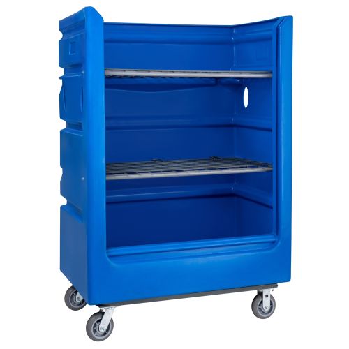 R&B Wire 48 Cubic Foot Turnabout Truck, Blue